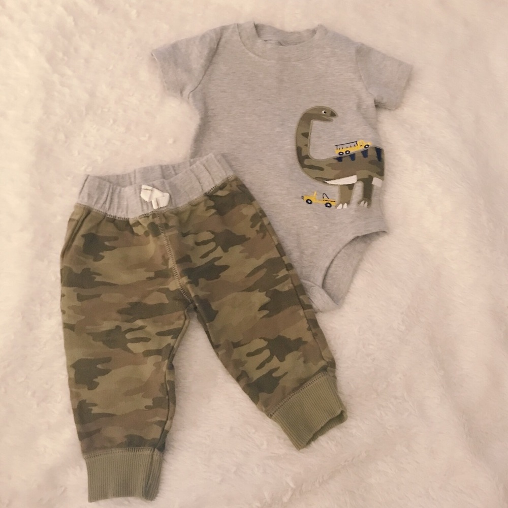 Carter’s Two Piece Dinosaur Set